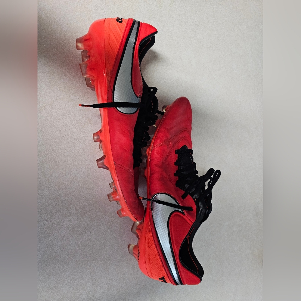 NIKE TIEMPO LEGEND VI FG LIGHT CRIMSON-MET SILVER-TOT CRIMSON